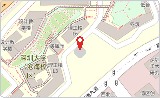 深圳大学沧海校区致真楼地图位置